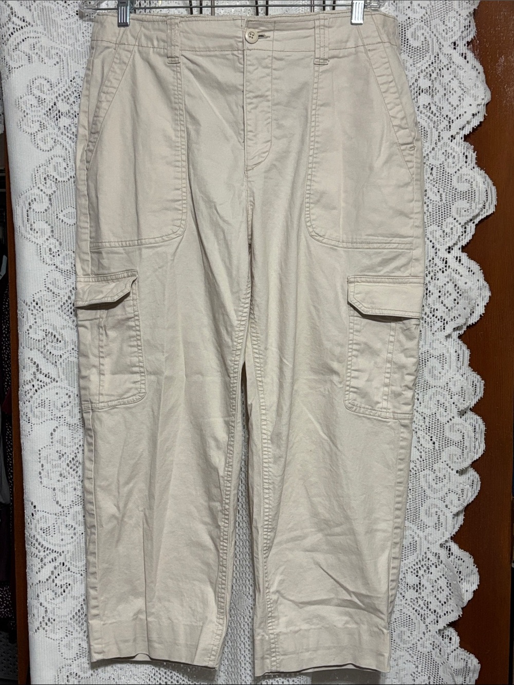 Old Navy Men's Khaki Cargo Pants